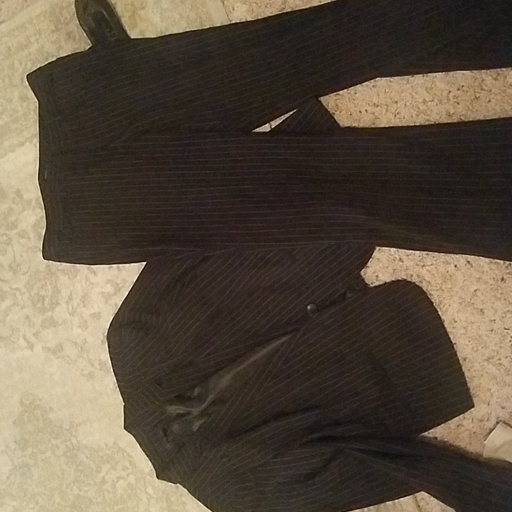 Pin stripped suit, blazer jacket and pants